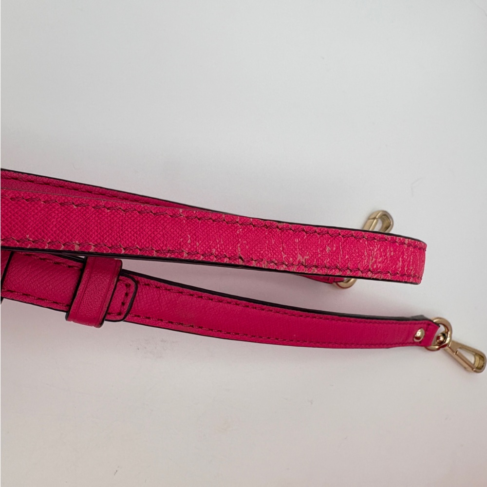 COACH Madison Mini Christie Carryall Satchel with Crossbody Strap in Hot Pink - Picture 13 of 13